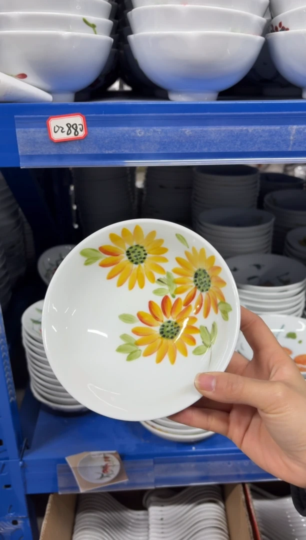 景德镇高温陶瓷食品级手绘釉中彩-小胖碗