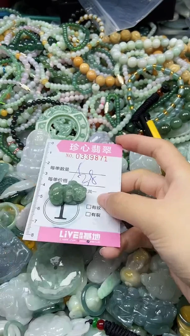 颈饰未镶嵌翡翠闪购0339871