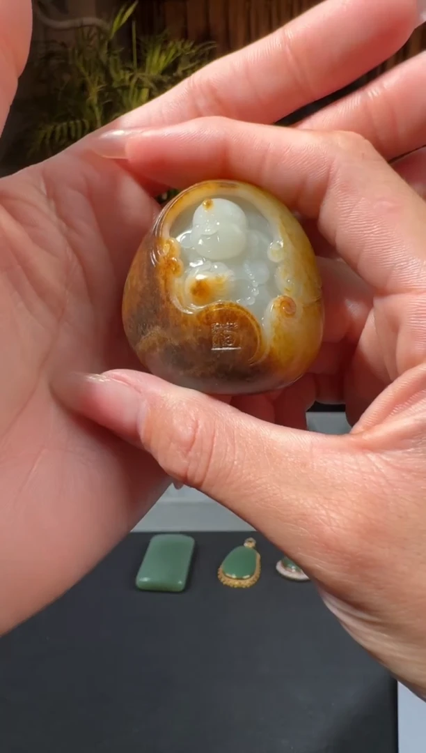 和田玉未镶嵌颈饰67阿杰5.29多样性拍一发一