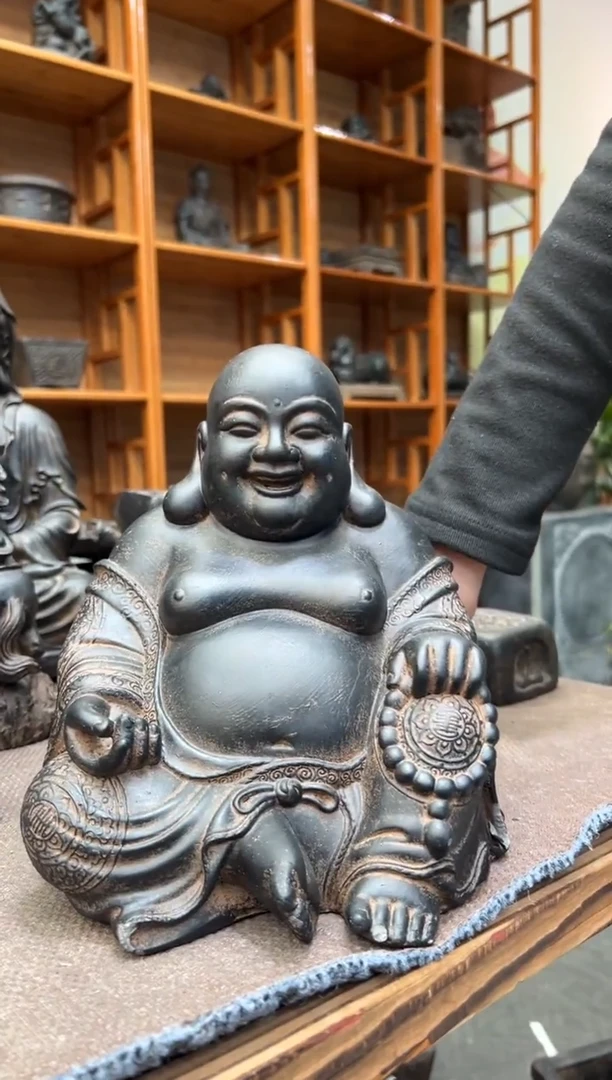 陶土【火山泥】大肚佛