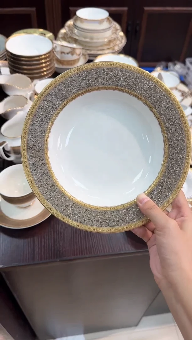 【闪购商品】瓷片8.5寸草帽盘 春节活动福利价