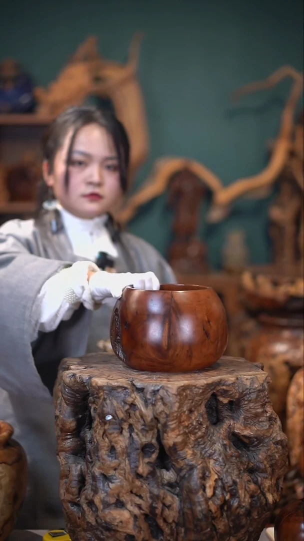 【闪购商品】枣木雷击枣木聚宝盆