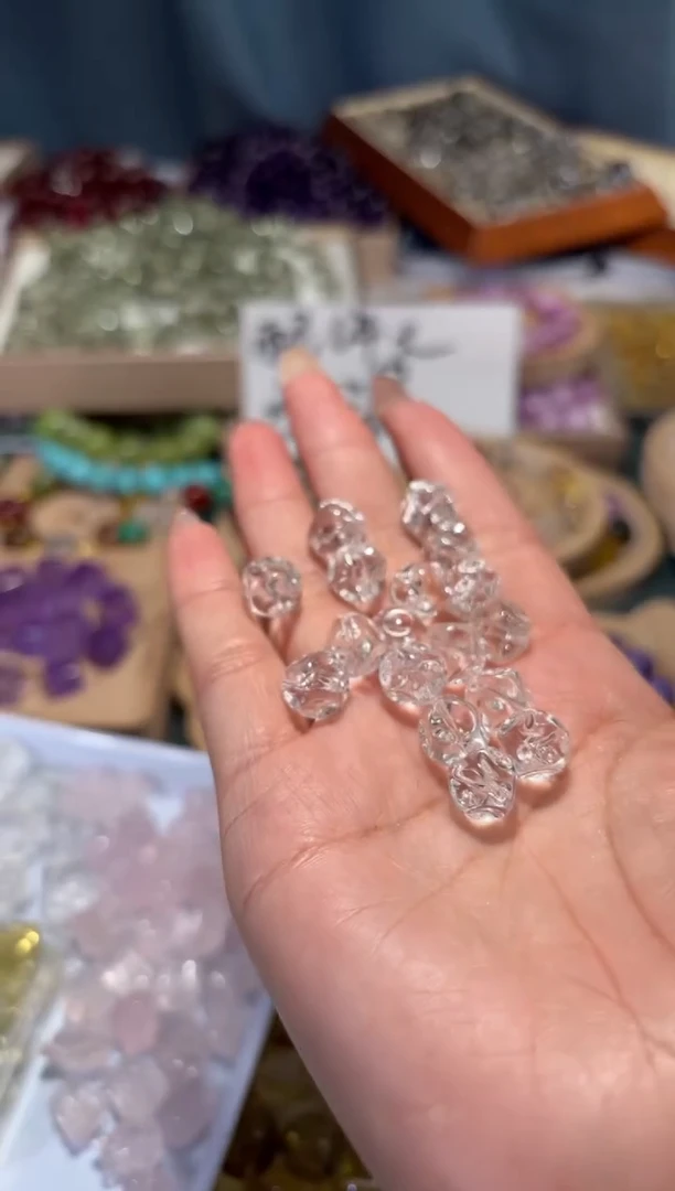 未镶嵌手串水晶白水晶小菠萝一个卡约10