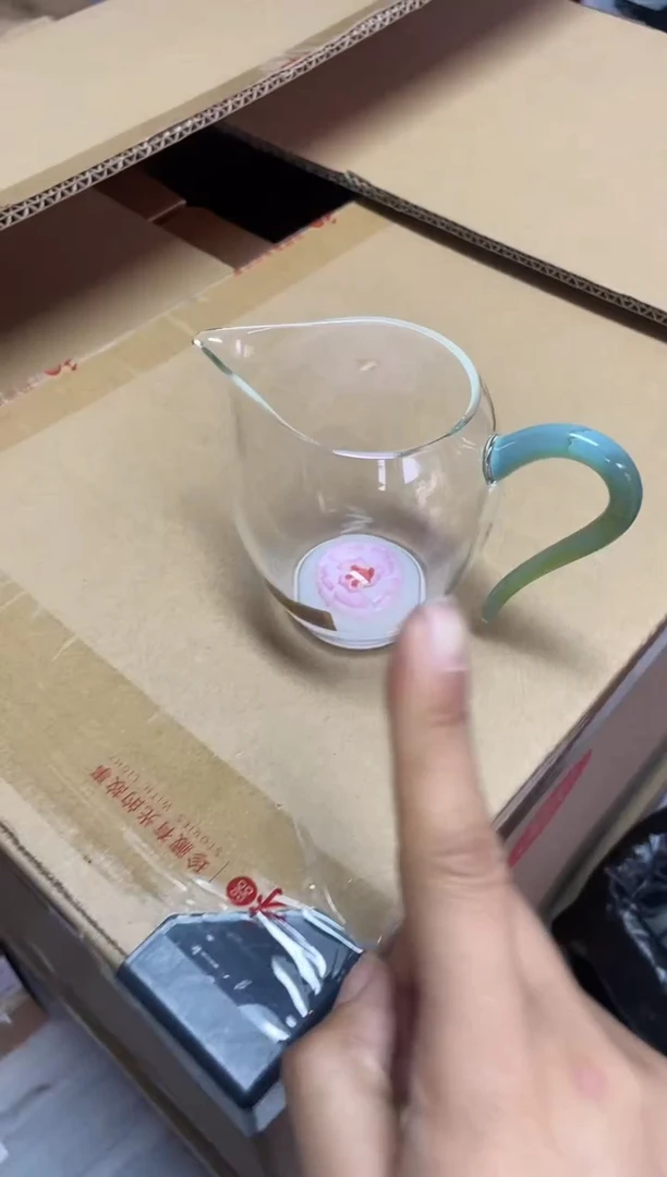 【闪购商品】棠韵怡然青玉公道杯。样品