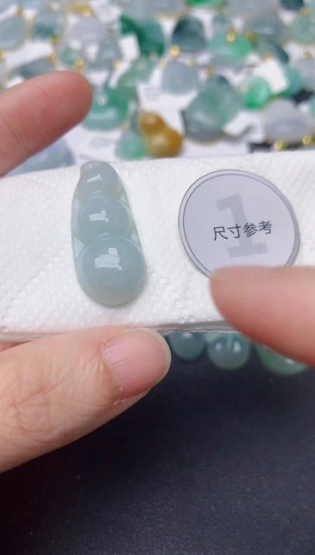 颈饰未镶嵌翡翠天然缅甸A货翡翠