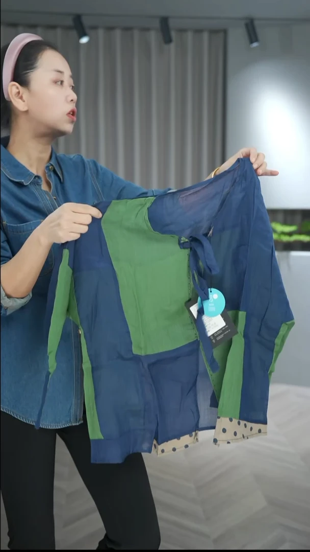 乞丐服拼接防晒均码
