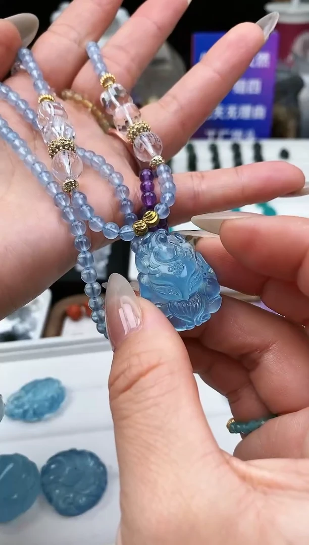 【闪购商品】海蓝宝石裸石未镶嵌131a多样性发其一/2.2/1个