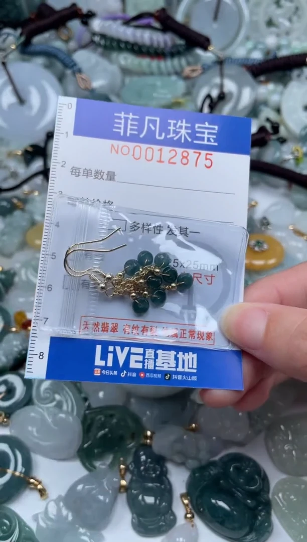 颈饰未镶嵌翡翠12875