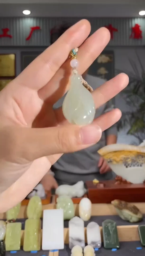 【闪购商品】和田玉颈饰未镶嵌拍一发一 多样性发货