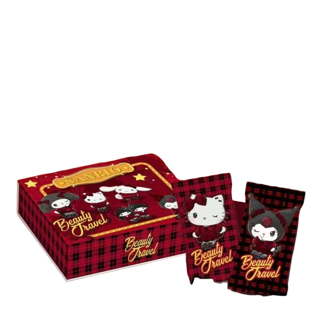 K【丢手绢】乖鱼文创 三丽鸥Beauty Travel 收藏卡牌（默认代拆）