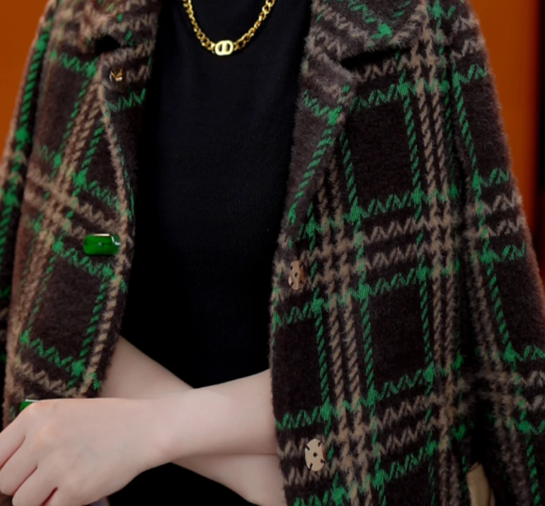 杭州原版正品法式小香风轻奢时尚减龄秋冬外套ZF-W002