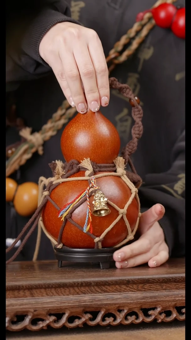 117号精品天然大漆酒葫芦一物一拍~