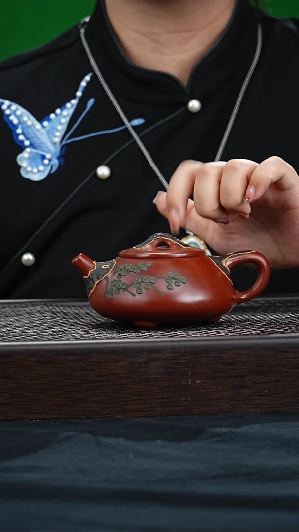 茶壶紫砂0520027628石瓢