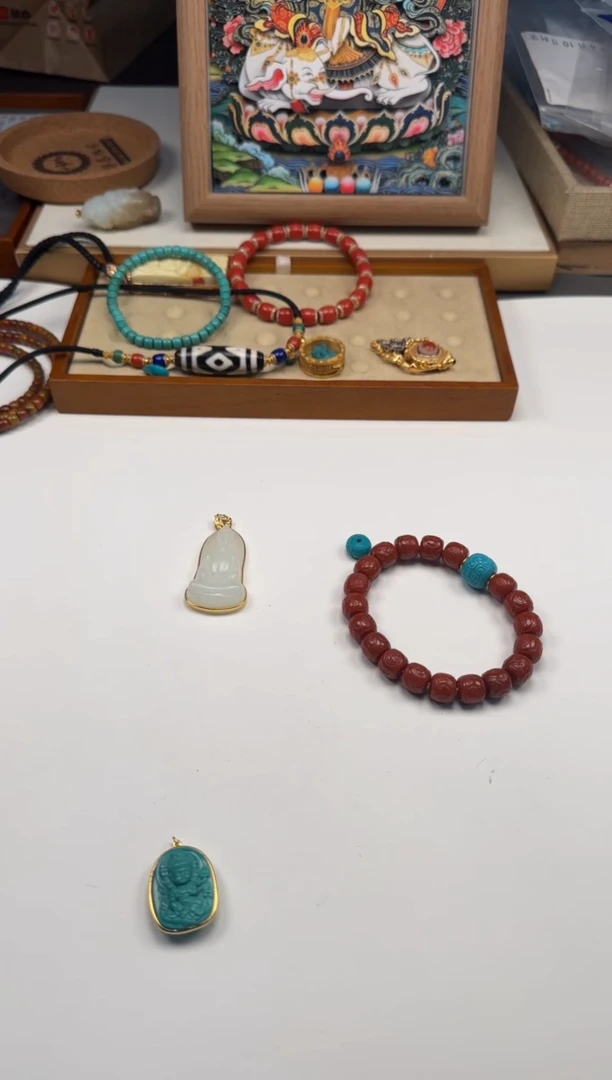 未镶嵌手串手串南红玛瑙小***。手串手串