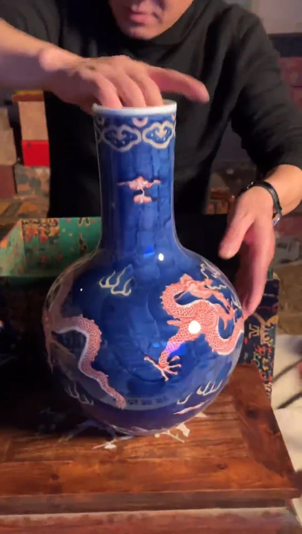 摆件陶景德镇流水35