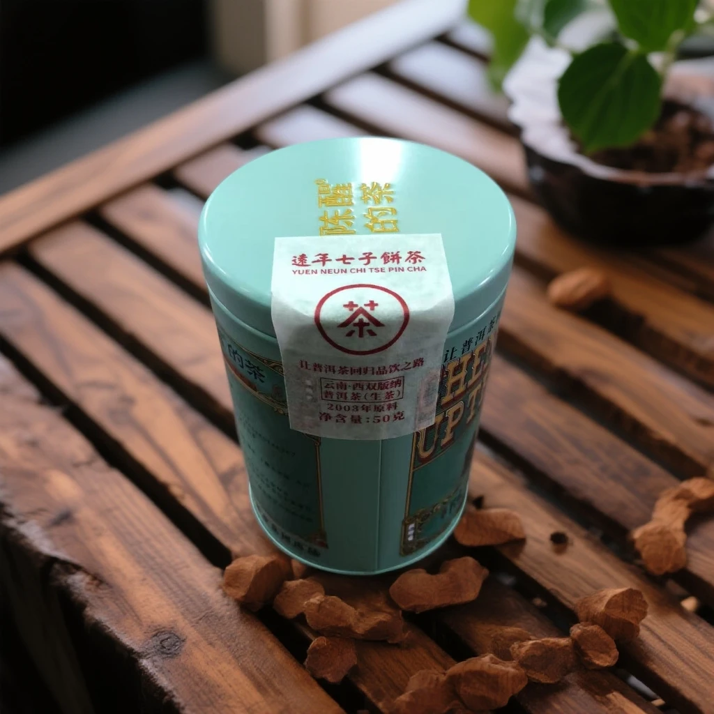 陈醒的茶2003年昌泰远年七子饼品鉴 50g/罐