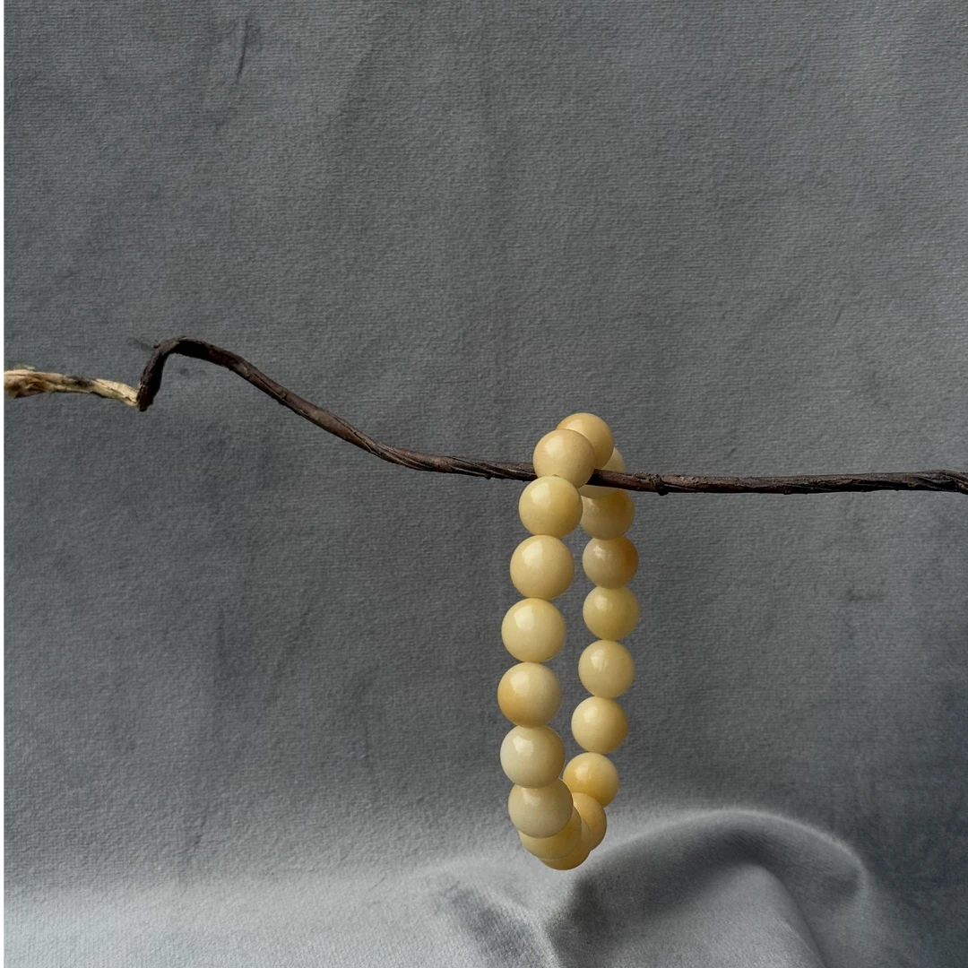 天然炭烧菩提＋天然算盘珠菩提