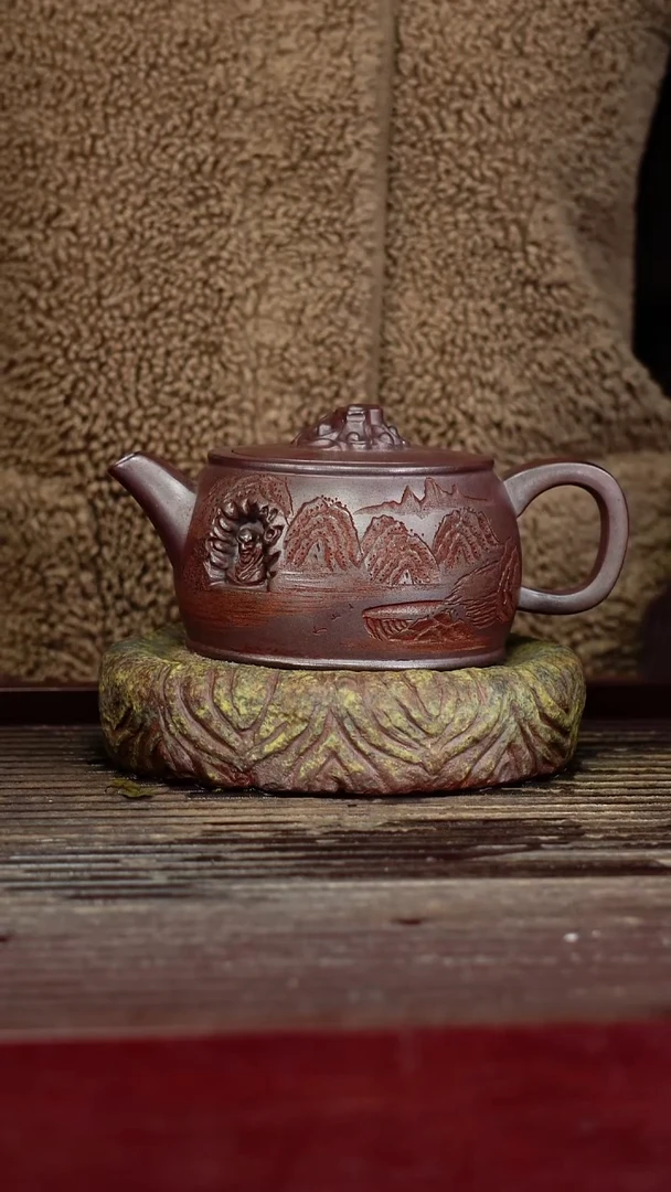 宜兴原矿紫砂壶茶壶宜兴原矿紫砂壶茶壶350C