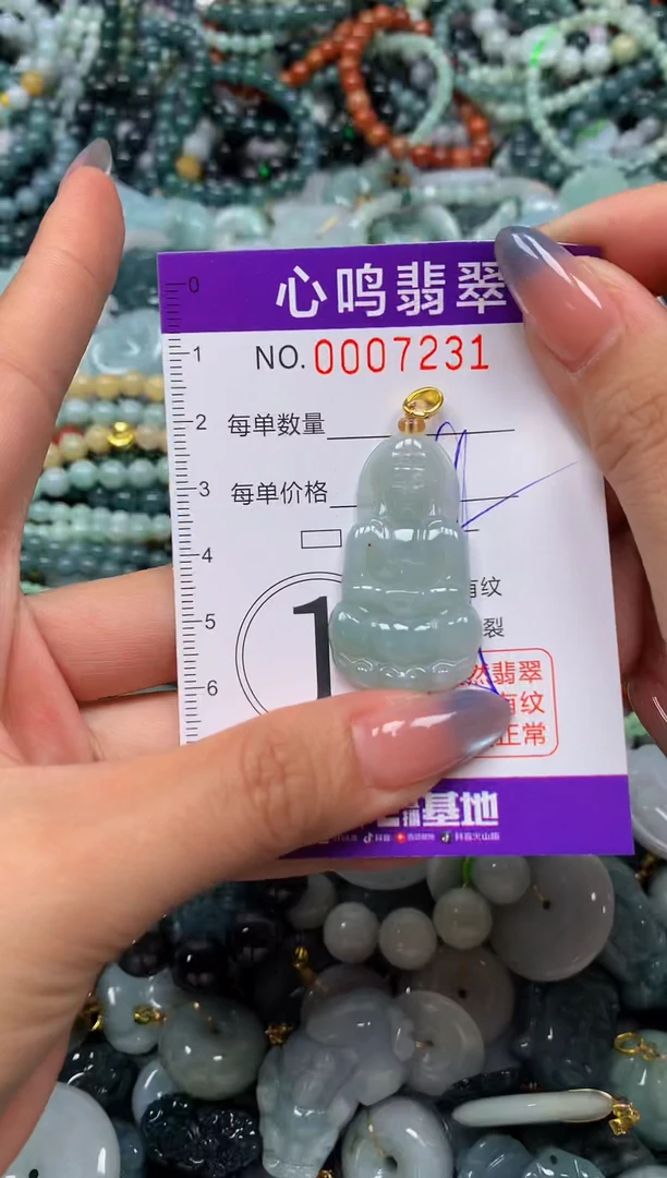 颈饰未镶嵌翡翠闪购007231