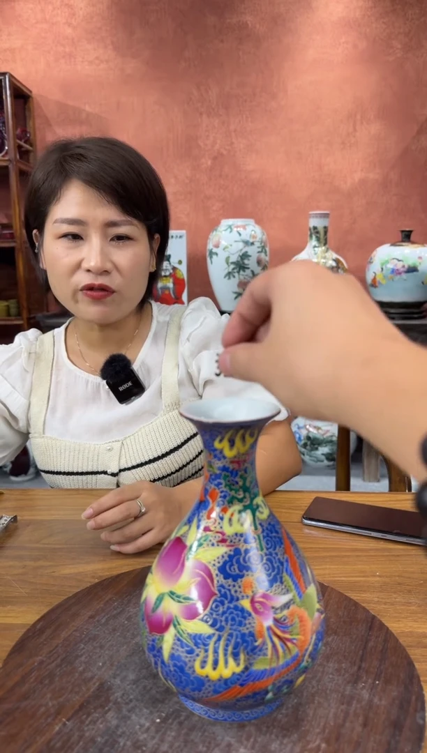吴义松陶盟手绘陶瓷编码：3282