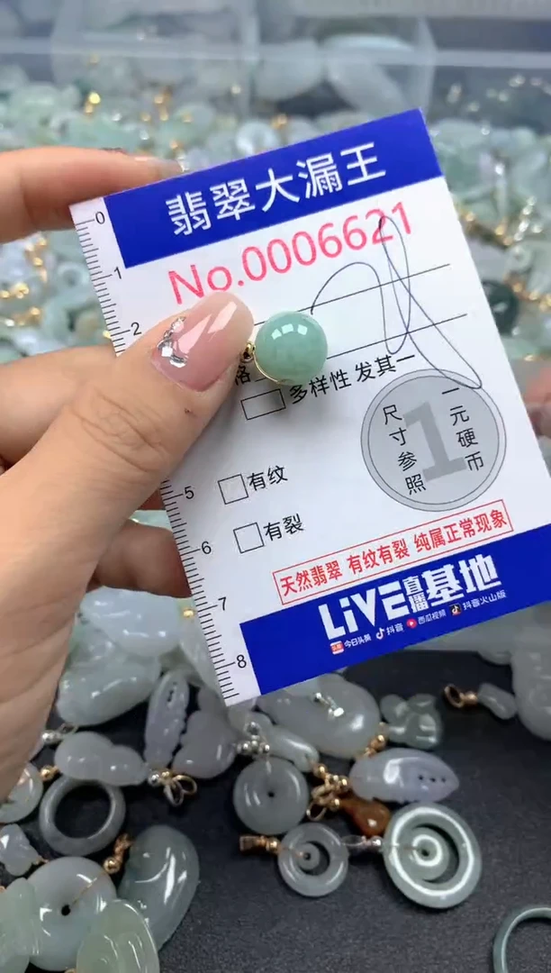 颈饰未镶嵌翡翠6621
