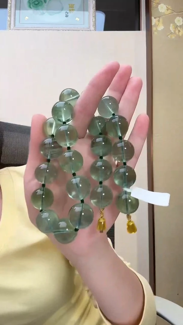 未镶嵌颈饰萤石项链