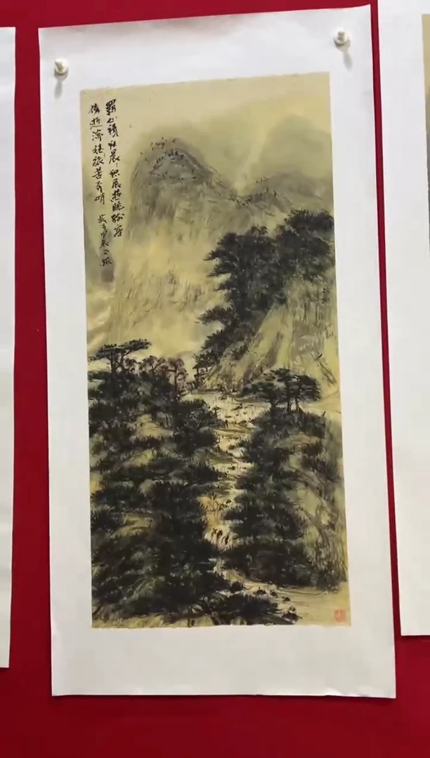 国画手绘国画作品