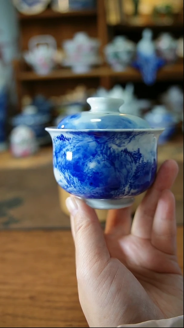 25景德镇手工手绘茶具