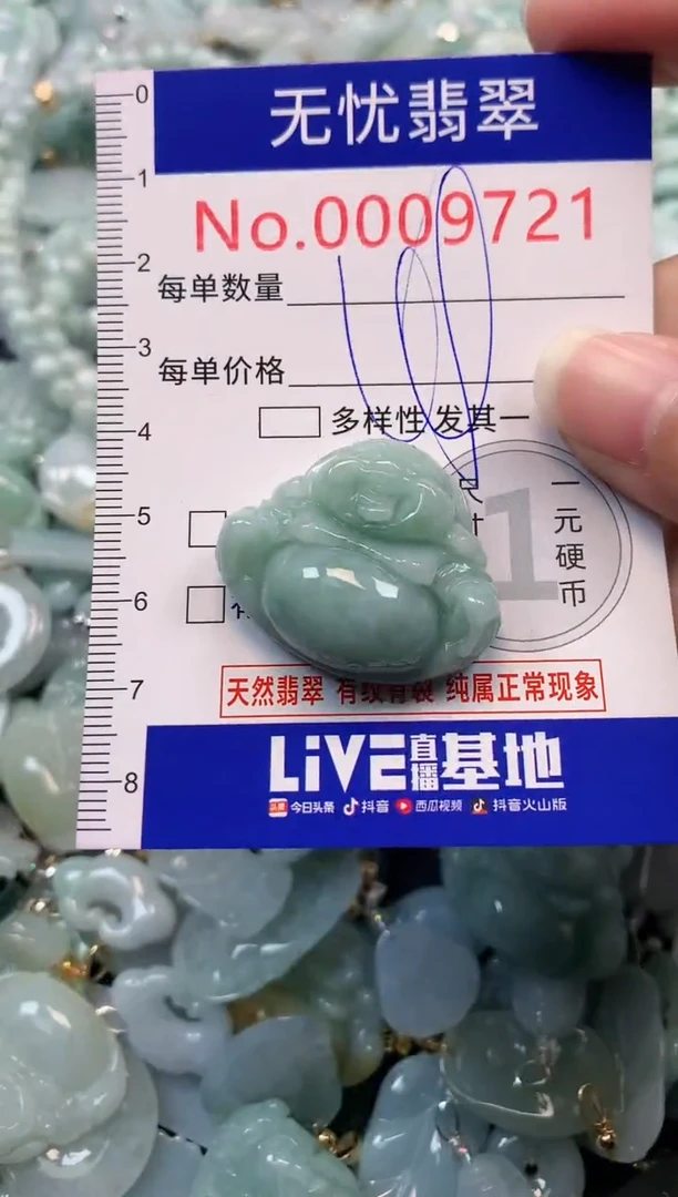 颈饰未镶嵌翡翠9721