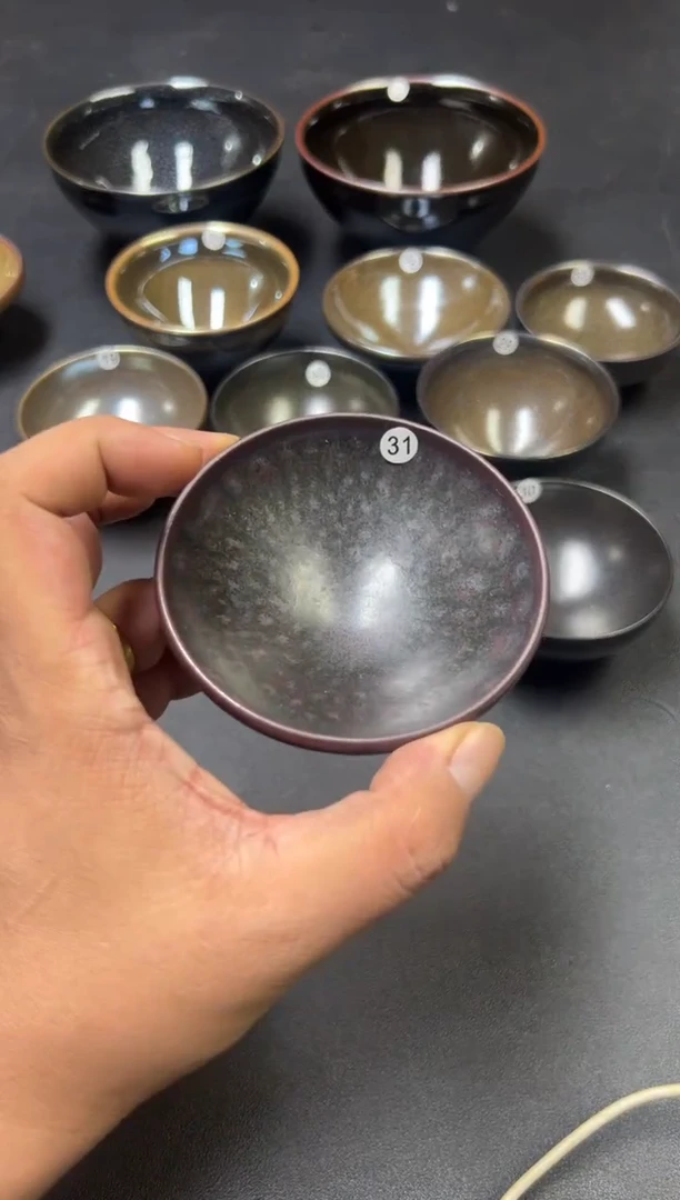 茶盏李健柴烧作品25