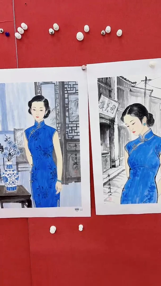国画刘伟书画精品（任意一张）