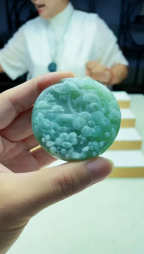 颈饰未镶嵌翡翠09190044