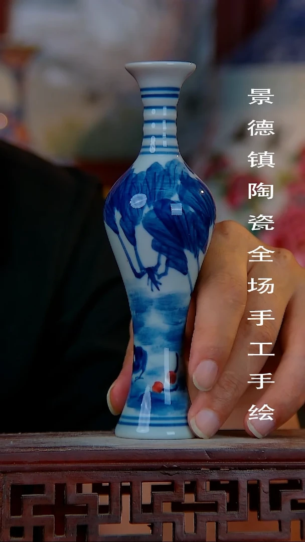 摆件景德镇陶瓷 全场手工手绘