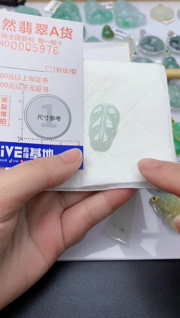 颈饰未镶嵌翡翠天然A货