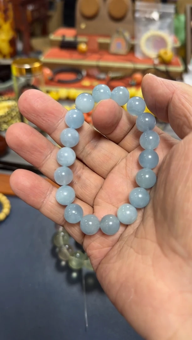 【闪购商品】海蓝宝石手串未镶嵌99定向定向定向定向定向定向定向