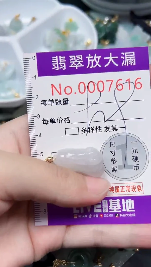 颈饰未镶嵌翡翠7616