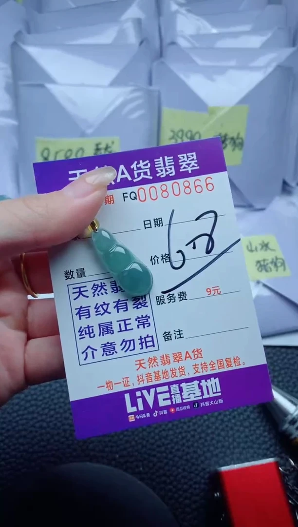 翡翠未镶嵌颈饰