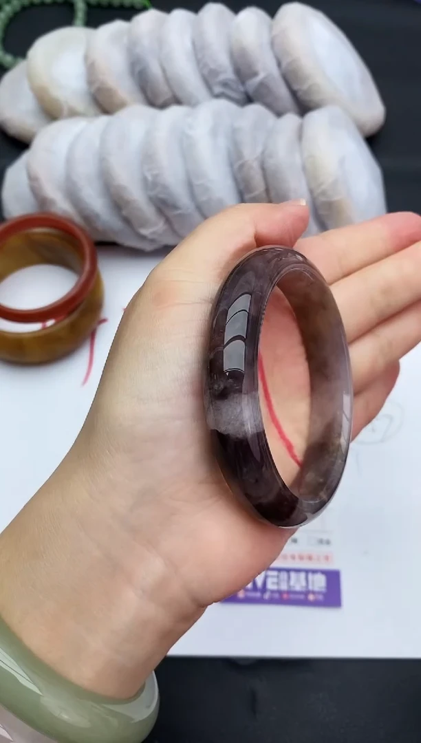 未镶嵌手镯石英质玉48+58/59