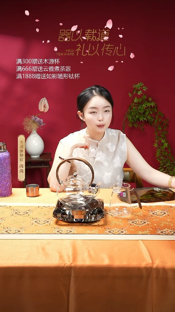 闪购  云汐壶+星璨水晶电陶炉