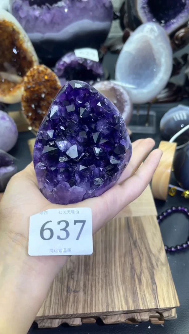 未镶嵌大型摆件（非配饰）紫晶637号摆件