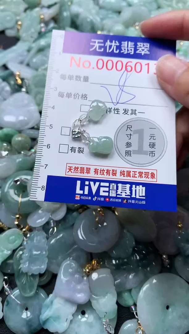 颈饰未镶嵌翡翠6013