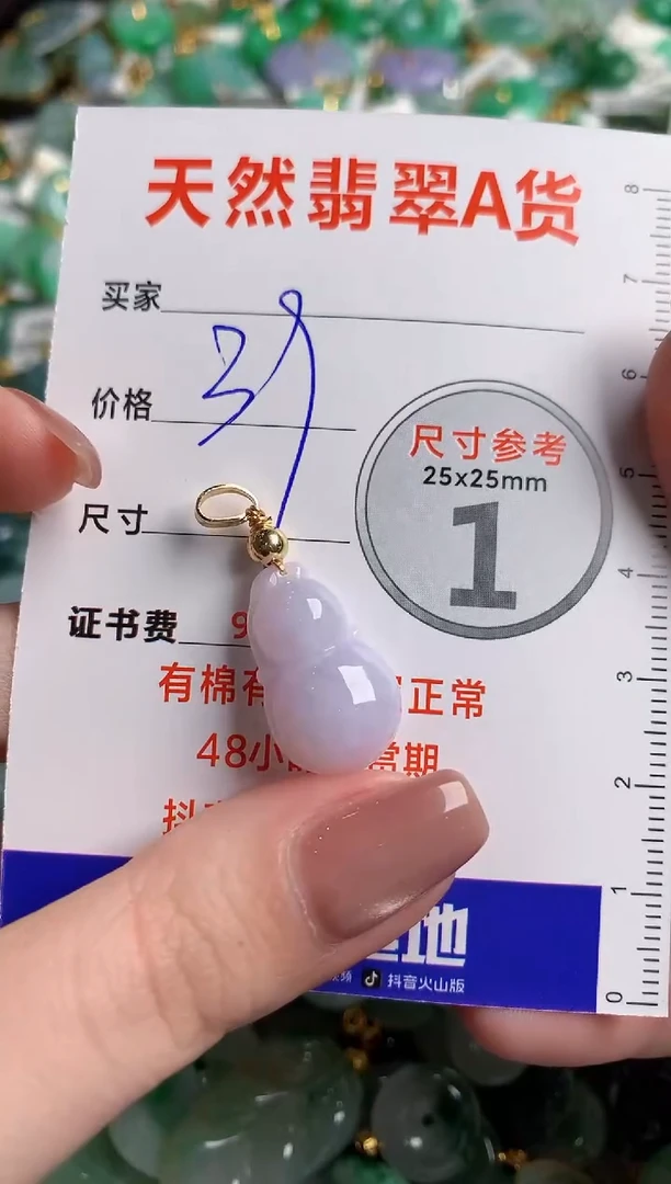 翡翠未镶嵌颈饰14005391