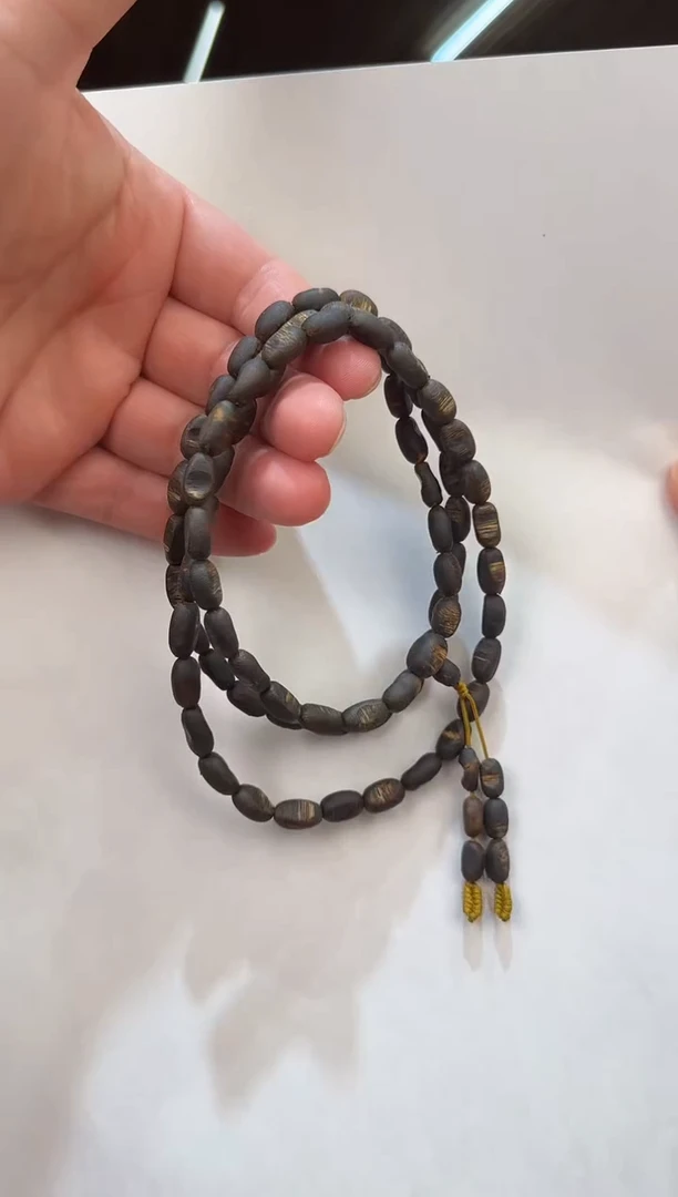 沉香手串奇楠瘤疤多圈手串2