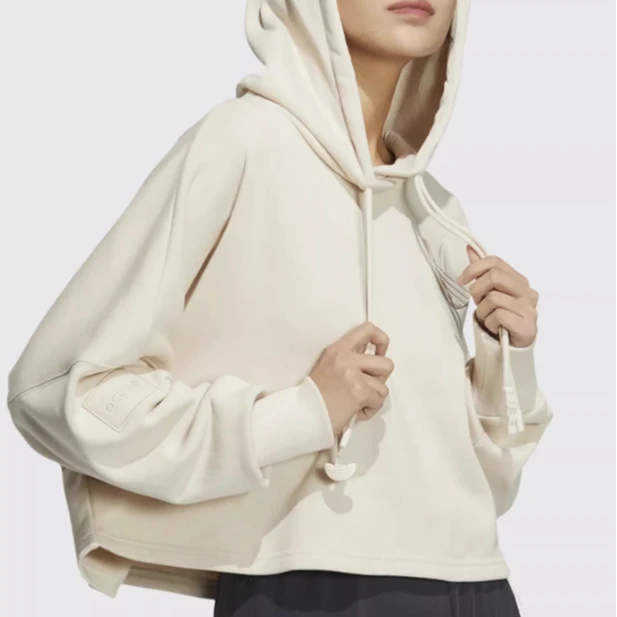 【瑕疵慎拍】Adidas/阿迪达斯卫衣套头衫HS1924-013-L-袖子破洞