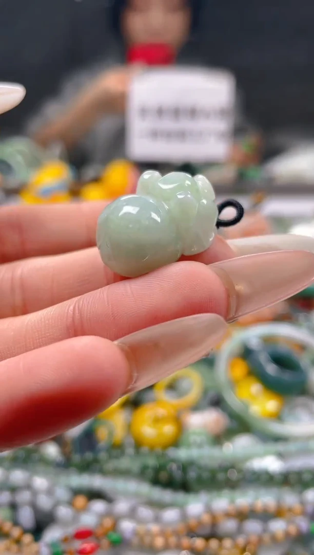 【闪购商品】翡翠颈饰未镶嵌/E/翡翠A货一图一物