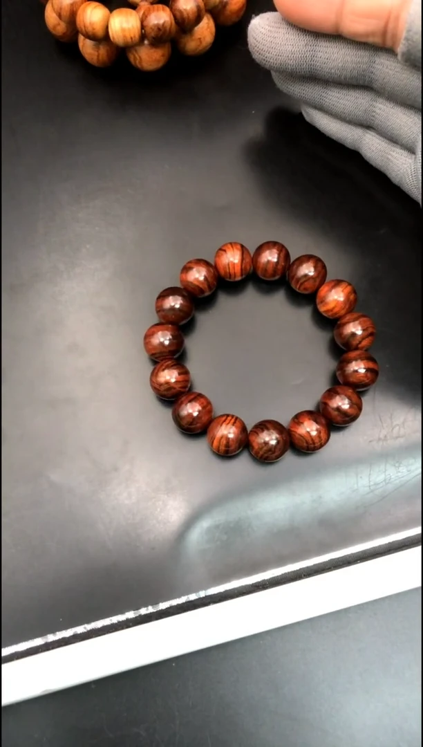 【闪购商品】黄花梨/降香黄檀手串/手链海黄野油1.5福利串