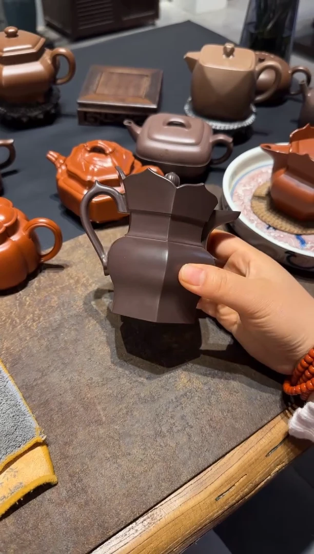 【闪购商品】紫砂茶壶大彬僧帽 铺砂