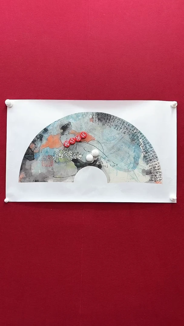 国画卢老师绘画作品 带荣宝斋宁波证书