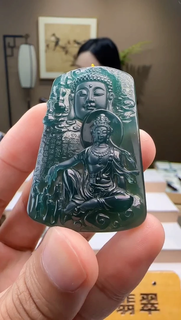 颈饰未镶嵌翡翠多样性发其一XM@@