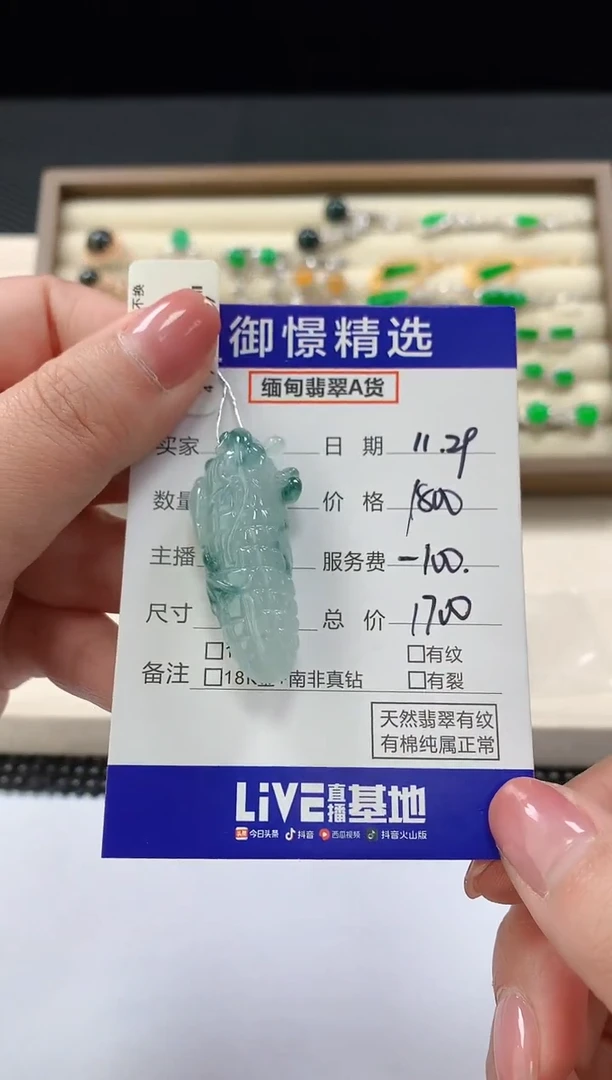 颈饰未镶嵌翡翠86